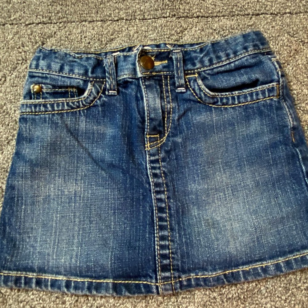 Gap Kids, size 6, Jean Skirt